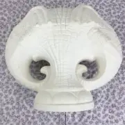 Elephant Two Headed Bisque 16 x 13" GREAT DETAIL Ready to Paint Large Lamp Base