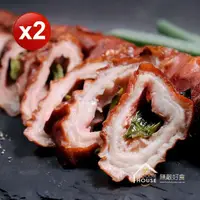 在飛比找momo購物網優惠-【無敵好食】酥皮青蔥肥腸 x2包(360g/包)