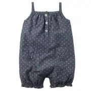 NEW CARTERS Baby Clothing Star Print Romper 3 month mos one piece NWT PP13