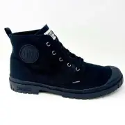 Palladium Pampa SP20 Hi Canvas Triple Black Mens Combat Boots 76838 008