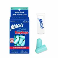 在飛比找樂天市場購物網優惠-Mack's 青色超軟耳塞降32分貝30對 Mack's O