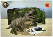 Jurassic World Park Camp Cretaceous Tyrannosaurus Rex McDonald's 3D Puzzle