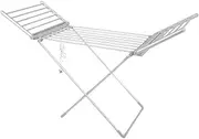 Pronti Heated Towel Clothes Rack Dryer Warmer Rack Airer Heat Line Hanger Laundry
