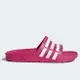 Adidas Duramo Side 系列兒童舒適拖鞋(桃) (G06797)