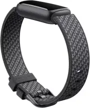 Fitbit Luxe Activity Tracker with Slate Woven Band, Large Size, Fitness Tracker