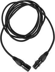 LABRIMP XLR Male to Female Cable Plated Pin XLR Connector for Accessories Stage Mic Cable Braided Design for Audio Transmission for Recording and Live Streaming