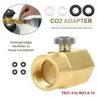 Soda Stream Refill Bottle AU Co2 Cylinder Cartridges Adapter TR21-4 to W21.8-14