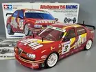 New Built Tamiya 58245 1/10 R/C Alfa Romeo 156 Racing Kit FF-02 Chassis +Servo