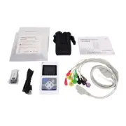 CONTEC FDA 12 Channel ECG Holter ECG/EKG 24 Hours Holter EKG Monitor+PC Software
