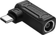 SinLoon PD 140W DC7909 to Type C Power Adapter DC 7.9mm x 0.9mm Female (7.9 x 5.5mm) Input to USB C Male with PD Car Identification Chip for Phone