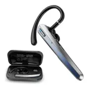 Bluetooth Headset with Microphone, Wireless Earpiece with Charging Case for