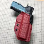 【MR.W客訂】KYDEX HOLSTER FOR CZ SHADOW 2 編織紅+可調式延伸板