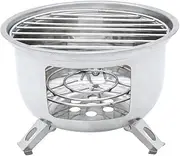 Totority 1Set Portable Camping Bbq Stove Compact Grill for Outdoor Activities for Picnics Hiking and Bonfire Gatherings Lightweight and Easy to Move
