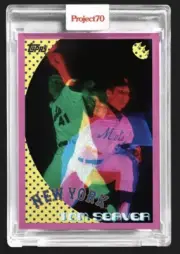 TOPPS PROJECT 70 #33 - Tom Seaver by Claw Money In Hand!