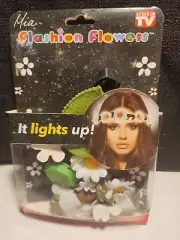 Lighted Flower Headband Crown Mia Beauty Flashion Flowers As Seen on TV (T3)