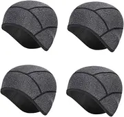 [WOFASHPURET] Thermal Lined Hat Motorcycle Face Mask Biker Hard Hat Motorcycle Jacket Cycling Hat Motorcycle Headwear Head Head Cooling Cap Bike Visor Skull Cap Bicycle Polyester