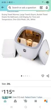 Large Drying Towel Warmer