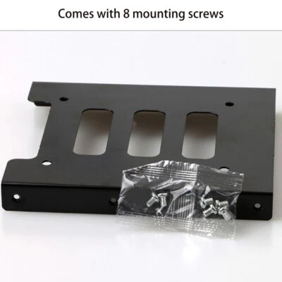 2.5in to 3.5in Internal SSD Mounting Bracket HDD Hard Drive Rack For PC Computer