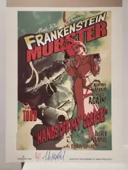Frankestein Mobster Lithograph | Signed By Adam Hughes & Mark Wheatley