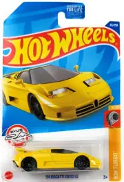 1994 Bugatti EB110 SS (Yellow) - Hot Wheels (1:64 Scale) (NEW)