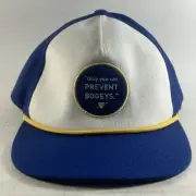 Puma Golf Only You Can Prevent Bogeys Mens Snapback Hat Blue White OSFM