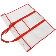 Sketchpad Bag Large Clear Painting Bulletin Border Storage Poster Case