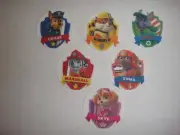 15 paw patrol with names flat back buttons or pin badge cabochons magnets