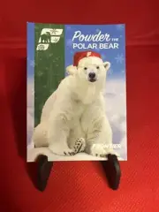Frontier Airlines Powder the Polar Bear Christmas Edition