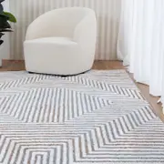 Brand Ventures Grace Geometric Polyester Rug