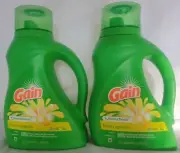 (2 Ct) Gain Aroma Boost Fresh Splash 25 Loads Liquid Laundry Detergent 50 Fl Oz