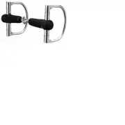 Weaver Horse Rubber mouth snaffle bit 5" Horse tack