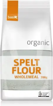 Organic Australian Wholemeal Spelt Flour 700 G