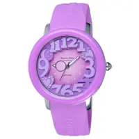 在飛比找PChome24h購物優惠-Roven Dino羅梵迪諾 漫步星雲時尚輕質量腕錶-紫