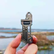 EDC Titanium Alloy Mini Adjustable Spanner Wrench Portable Repair Multi-Tools