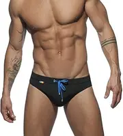 [RQPYQF] YK06 Men's Swimming Trunks Tight Short Swimming Shorts with Drawstring Swimming Trunks Classic Swimming Briefs Summer Short Swimming Trunks Bikini Bottom