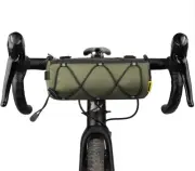 Rhinowalk Bike Handlebar Bag, Bicycle Front Bag Fram Storage Roll Bag Mountai...