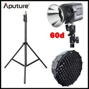 Aputure Amaran COB 60D LED Video Light 65W Daylight with Softbox Light Stand Kit