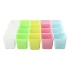 Blumentopf 20 Stück / Set Home Office Nursery Pot Plastic Quadratisch Square