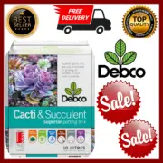 Debco Cacti & Succulent Potting Mix 10L - 6 Months Feed with Trace Elements - AU
