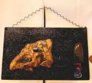 Dragons Eye Hanging Sculpture Natural Stones Artist Made One Of A Kind Piece