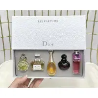 在飛比找蝦皮購物優惠-Dior 香水組 五入一組