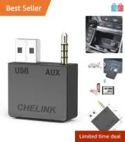 Bluetooth Audio Transmitter Receiver Car Aux Adapter Music i7 XS XR 8Plus iPad