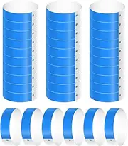 300pcs Neon Wristbands, Waterproof Paper Wristbands for Events Paper Bracelets Entrance Wristbands for Music Festival Parties Concerts Contest (Green)