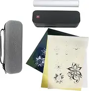 IOOIOO tattoo stencil printer, even sharp lines and big black blocks are still clear