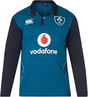 [Canterbury] Men's Official Ireland 18/19 Long Sleeve Classic Alternateernate Rugby Jersey