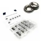 Stainless Steel Cup Washer Finishing Countersunk Washer Assortment Kit - 326 pcs