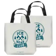 We Bare Bears "Ice Bear Club" Tote Bag - 3 Sizes