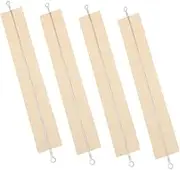 HOMOBABE 4 Sets Sealing Machine Heat Sealing Strips Replacement Heating Elements High Temperature Resistant Sealer Wire Supply Convenient and Reusable