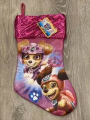 Paw Patrol Christmas Stocking The Movie 16 inch Liberty Skye Nickelodeon NEW