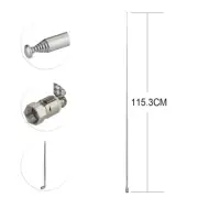 UNBAL DAB DAB+ FM AM TV 7 Section Telescopic F Male Antenna for Home Audio Radio